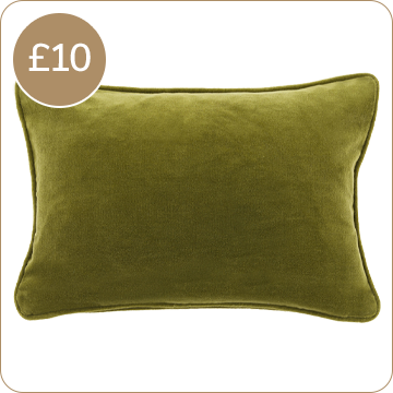 Clara Cotton Velvet Rectangle Cushion